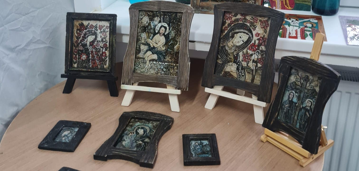 La Catedrala Episcopală Va fi vernisată expoziția Icoana pe sticlă