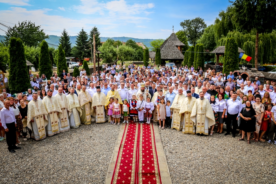 Hramul lăcașului de cult aflat în incinta sediului central Sighetu