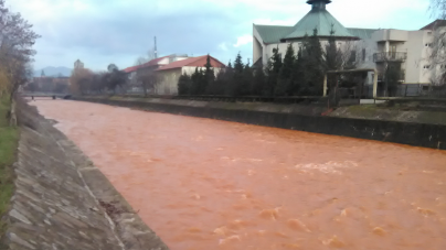 Pastel de iarnă blândă cu Săsar poluat