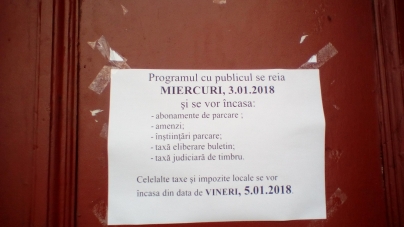 Abia din 5 ianuarie se pot plăti impozitele locale