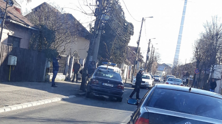 Ciocnire amiabilă în Baia Mare