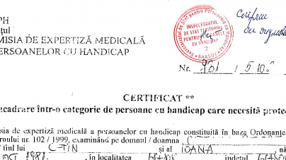 În Maramureș, sunt săptămâni în care sunt analizate 100 de dosare  pentru obținerea certificatului de handicap