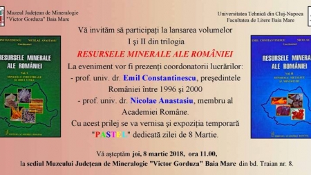 Dublu eveniment la Muzeul de Mineralogie