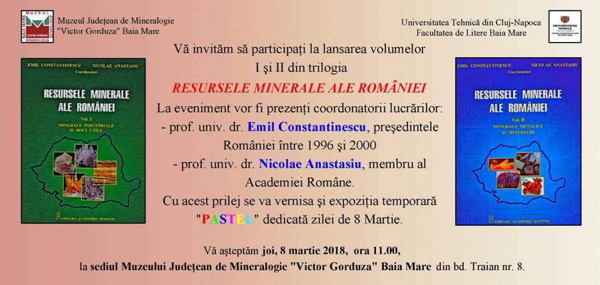 Dublu eveniment la Muzeul de Mineralogie