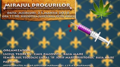 ”Mirajul drogurilor”, la Biblioteca Județeană