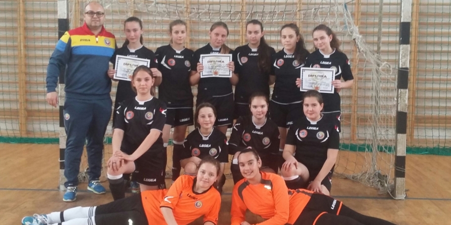 Olimpiada Gimnaziilor la fotbal feminin a revenit Școlii nr. 18 din Baia Mare