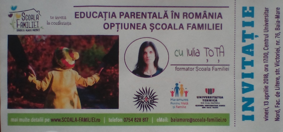 Conferință de educație parentală