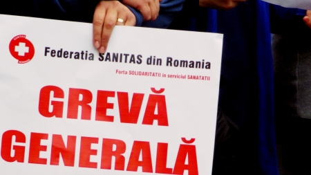 Sindicaliștii Sanitas au decis când intră în grevă generală