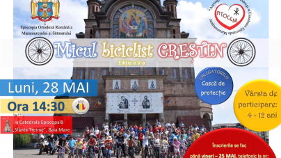 ”Micul biciclist creștin”, la Catedrala Episcopală