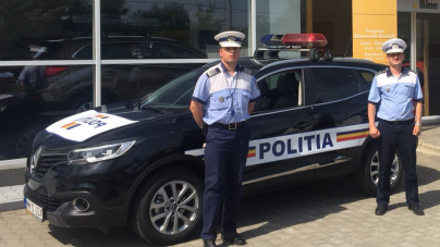 Talisman pentru polițiștii de la rutieră