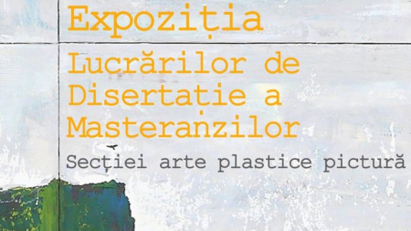 Expoziție a masteranzilor în pictură