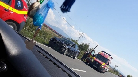 Accident pe centură