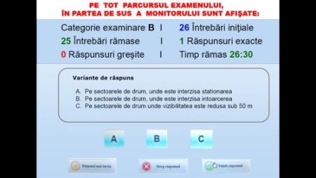 Examenul teoretic pentru redobândirea permisului se reprogramează