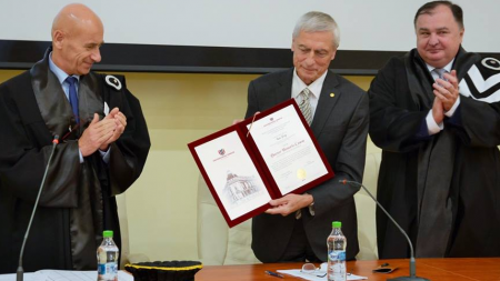 Academicianul Ion Pop e Doctor Honoris Causa al universității băimărene de stat (GALERIE FOTO)