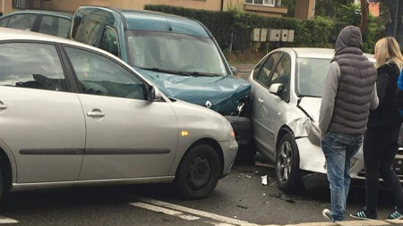 Trei accidente rutiere, răspândite prin Maramureș (GALERIE FOTO)