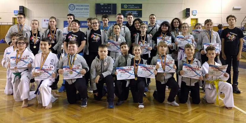 Dragonii băimăreni au adus 26 de medalii de la Cupa Transilvania Fuji Mae -Taekwon-do ITF (GALERIE FOTO)