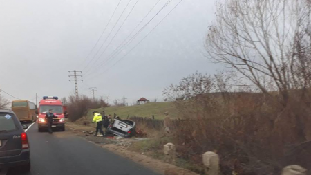 Acostamentul de la drumul Baia Mare – Târgu Lăpuș va fi cândva stabil; în prezent nu e –  o spun indirect chiar drumarii