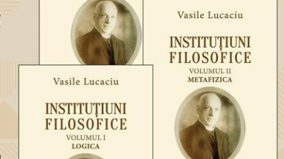 Lansarea monumentalei lucrări ”Instituțiuni filosofice”