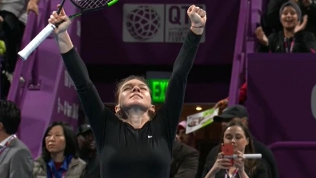 Simona Halep în semifinale la Doha