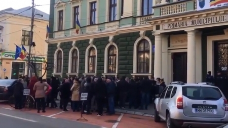 Proteste ”sănătoase” la Sighet