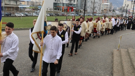 Catedrala Episcopală s-a dovedit a fi neîncăpătoare de Duminica Ortodoxiei (GALERIE FOTO)