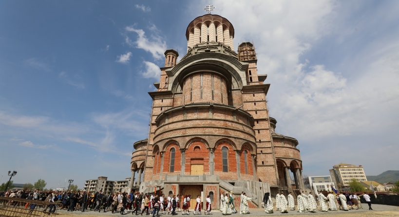 Denia Prohodului Domnului la Catedrala Episcopală „Sfânta Treime” din Baia Mare