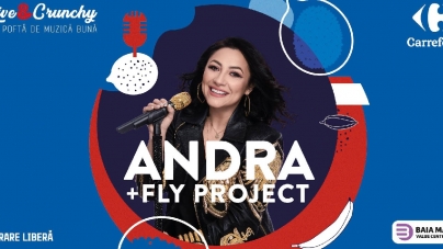 Concert Andra și Fly Project în Baia Mare