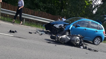 Două zile, cu doi motocicliști accidentați de mașini