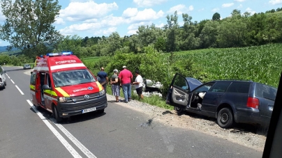 Accident la intersecția cu Dumbrăvița