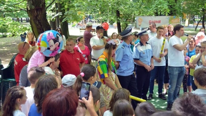 „Orășelul copiilor” în Parcul ”Regina Maria”