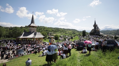 Hramul bisericii din Săliştea de Sus