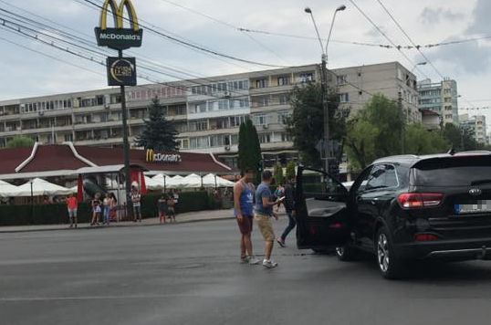 Tamponare în intersecție