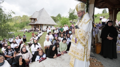 La hramul Mănăstirii Botiza (GALERIE FOTO)