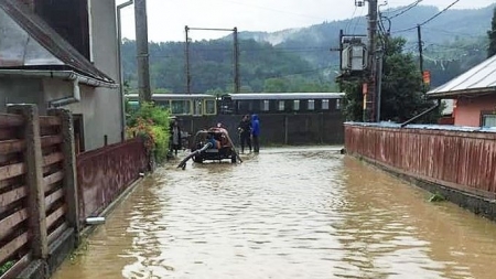 Ce pagube au produs fenomenele hidrometeorologice periculoase în Maramureș în lunile iunie și iulie