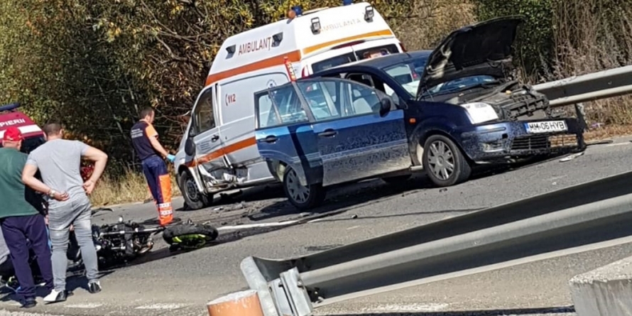 Motociclistul accidentat la Șurdești a murit la spital