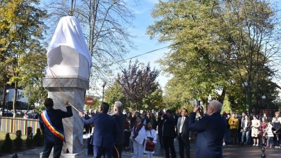 Moment special la Sighet, la dezvelirea bustului lui Eminescu