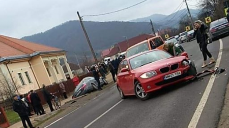 Mașini nemțești, accidente românești (GALERIE FOTO)