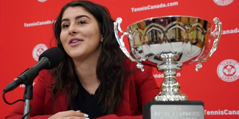 Românca Bianca Andreescu – sportiva anului în Canada