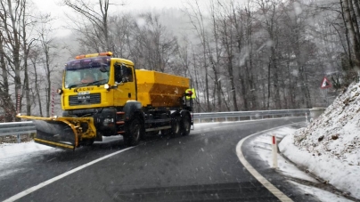 Traficul în zonele de deal și de munte, monitorizat de Comitetul Județean pentru Situații de Urgență