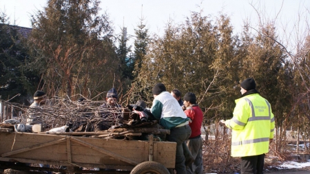 Au furat fier nou ca să-l ducă la fier vechi