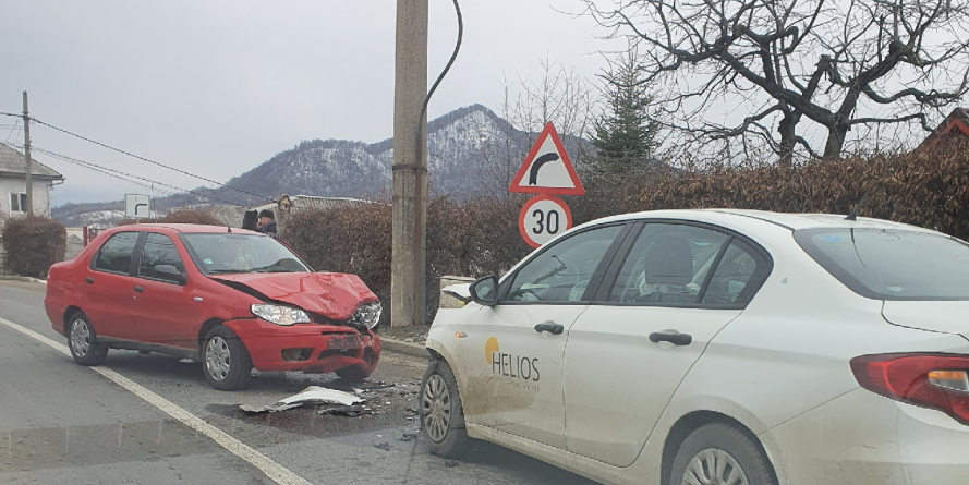 Sărutul de Valentine’s Day, în varianta rutieră