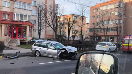 Era beată și a provocat accident