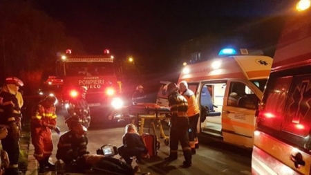 Accident rutier în Maramureș: Coliziune laterală între două autoturisme pe DN 1C, în zona Cicârlău – Ilba. Au rezultat trei victime