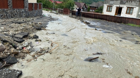 Avertizări meteorologice și hidrologice: Maramureșul, „colorat” numai în galben astăzi