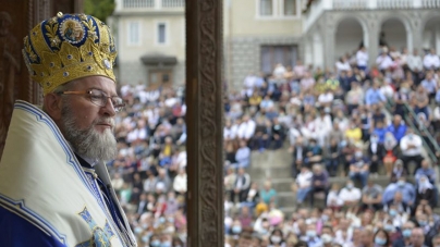 A fost hram la Mănăstirea Rohia (GALERIE FOTO)