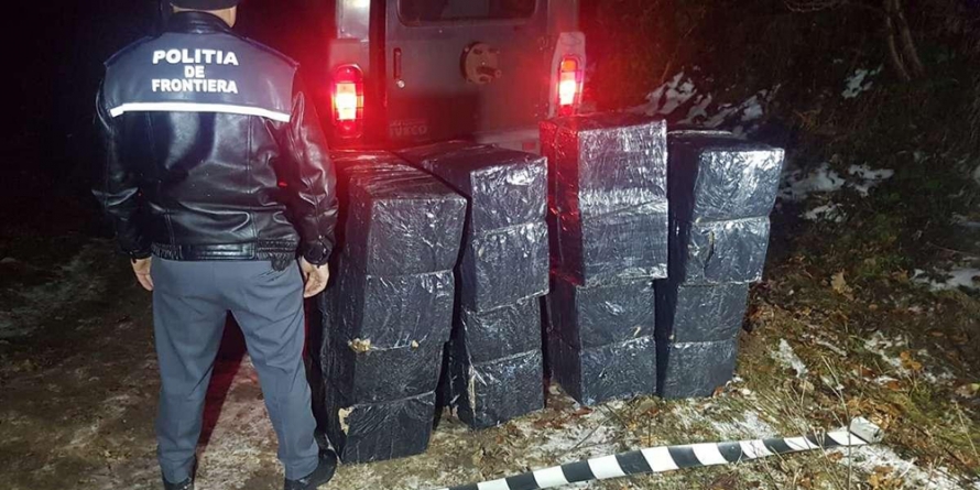 În 2020: Peste 2.700.000 de pachete cu ţigări de contrabandă au fost confiscate la frontiera de nord