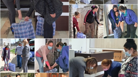 Facem fapte bune – Ediția de Paște:  Funcționarii din aparatul de specialitate al DGASPC Maramureș ajută 25 de familii din județ fără posibilități materiale (FOTO)