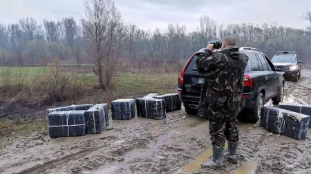 Contrabanda e în floare: Peste 12.000 pachete cu țigări confiscate la frontiera de nord