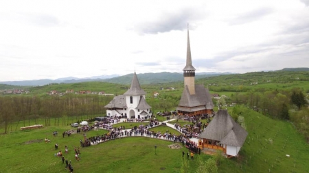 A fost hramul Mănăstirii Ieud; PS Episcop Iustin s-a aflat în mijlocul credincioșilor (FOTO)