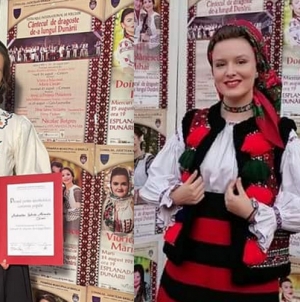 Gabriela Ardusătan și Diana Topan s-au reîntors acasă cu premii de la Festivalului Internaţional de Folclor „Cântecul de dragoste de-a lungul Dunării” (FOTO)